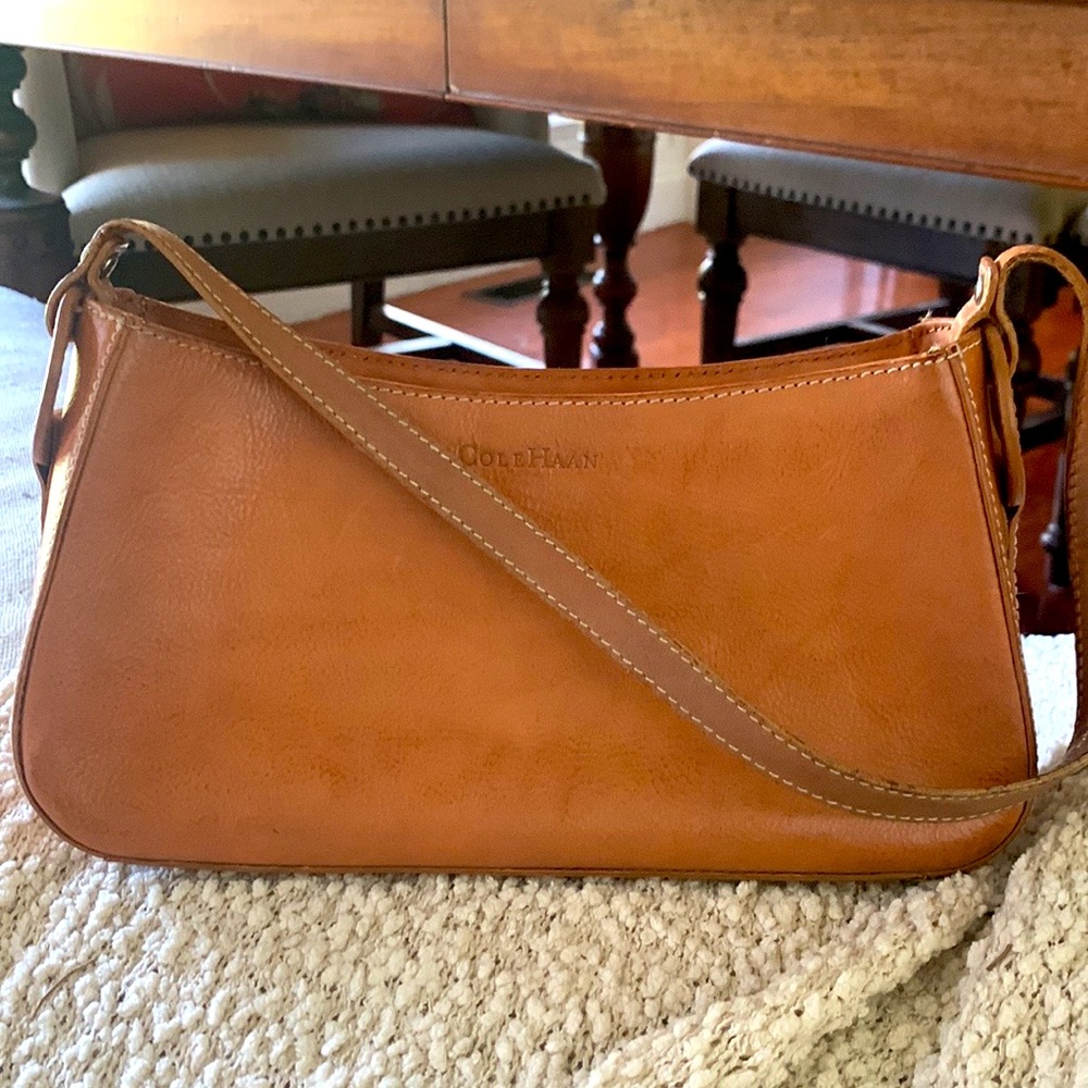 Leather Cole Haan shoulder bag